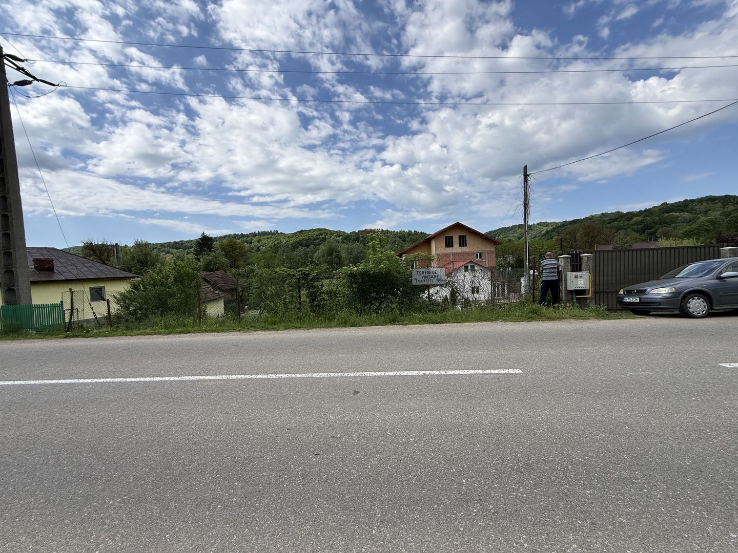 Parcela Teren intravilan plat -1200 mp-cu acces din strada principală - Poză 15