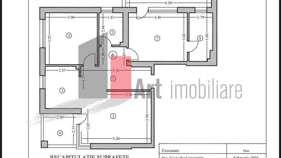Apartament cu 3 camere - Zona Unirii - Poză 19