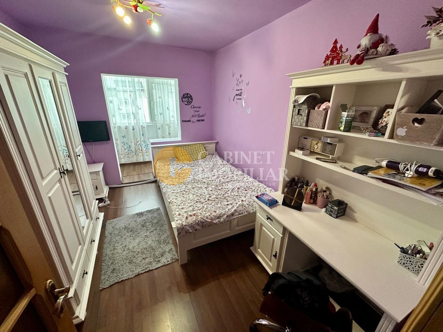 Ap. 3 Camere Decomandat - Zona Zimbru - Bloc 1989 - Poză 3