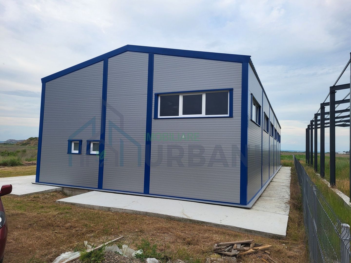 Hală de vânzare, 300 mp, teren 800 mp + 2300 mp industrial, Tomesti - Poză 5