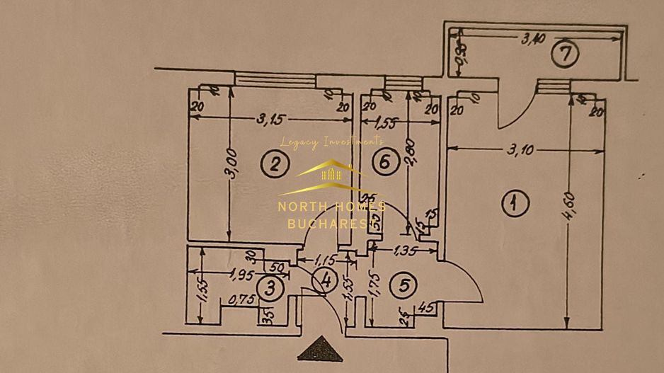 2 Cam decomandat etaj 1, bloc anvelopat,Parc Tei- Plumbuita, mobilat utilat - Poză 5