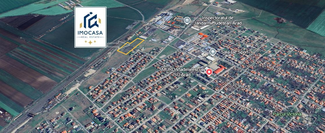 Investiție Teren de vanzare Intravilan 13.000 mp, Vladimirescu Arad - Poză 1
