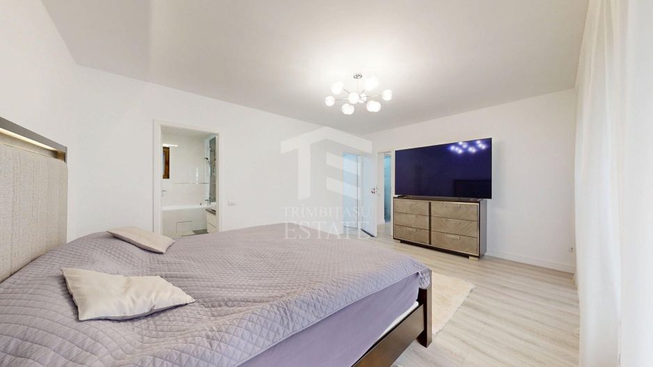 Apartament 3 camere, 77 mp + curte 32 mp, parter – Otopeni - Poză 16