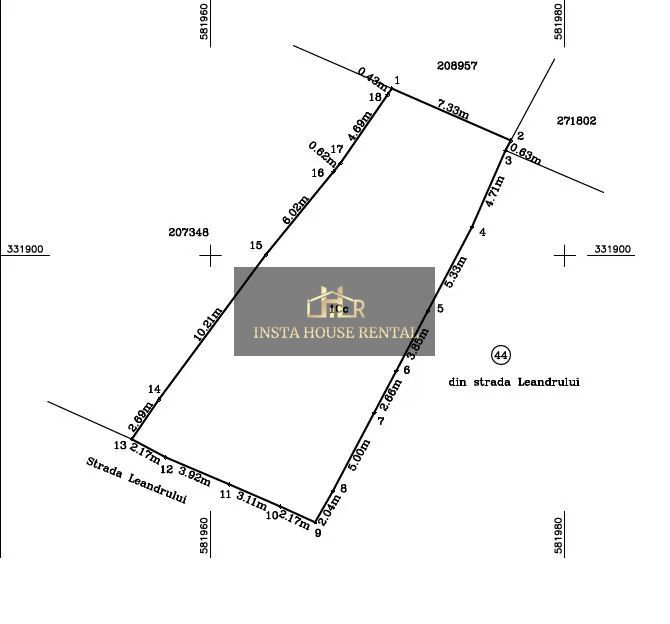 Teren 231 mp Bucurestii Noi / Regim de construire P+2E - Poză 3