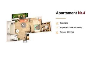 Apartament de 2 camere, imobil exclusivist, Central - Poză 7