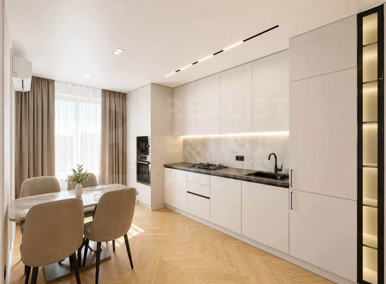 Vânzare, apartament 1 cameră + living 46 mp, str. Ioana Radu Buiucani - Poză 2