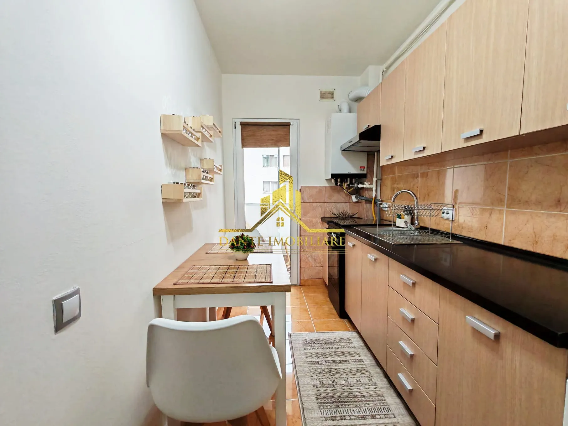 2 camere, mobilat modern, bloc nou, balcon, parcare, Iris, Oasului — fotografia 3