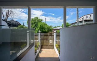Vilă de arhitectură cu piscină, garaje și teren de 800 mp - Poză 54