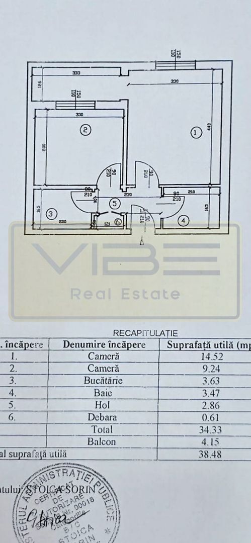 Apartament 2 camere decomadnat Iulius Mall T.Vladimirescu - Poză 13