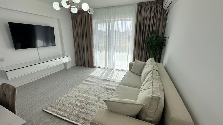 AP. 2 CAMERE MIRAL RESIDENCE, PARCARE, CURTE 60 MP, BLOC NOU, CENTRALA - Poză 1