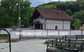 Casa P+M Lunca Bujoreni,locuibila ,imprejmuita cu gard zidit - Poză 2