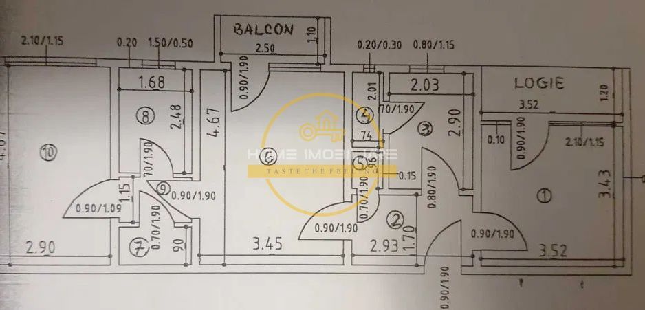 Apartament 3 cam, SD, 70mp, Etaj Intermediar 📌 [Podu Ros - L. Dmitrie Cantemir] - Poză 9