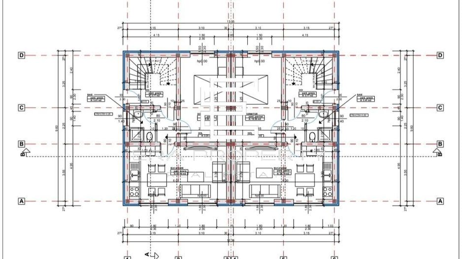 Duplex 4 camere, teren 220 mp,  Selimbar zona Triajului - Schiță 7