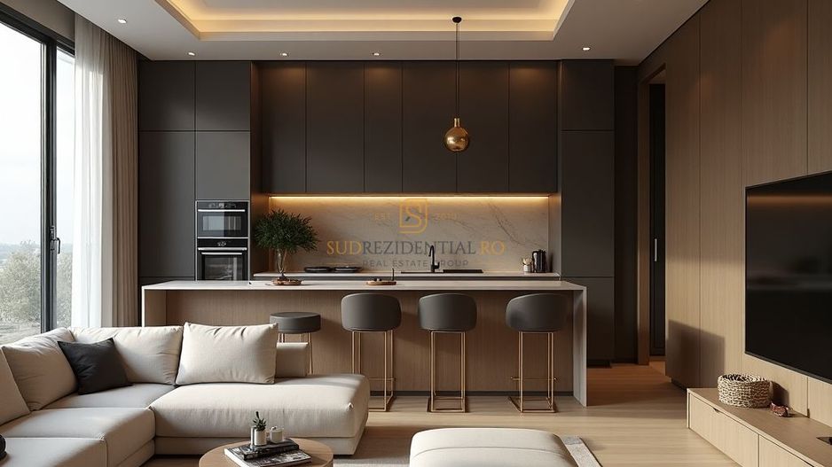 Apartament in bloc nou, 3 camere de vanzare, langa metrou Berceni - Poză 2