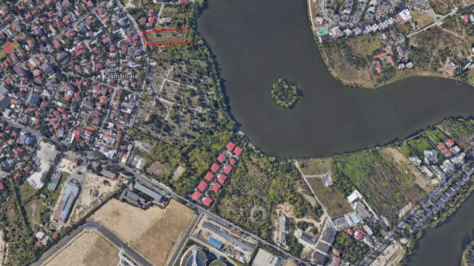 Teren 5963 mp deschidere lac Grivita 42 m cu deschidere la strazi 77 m - Poză 21