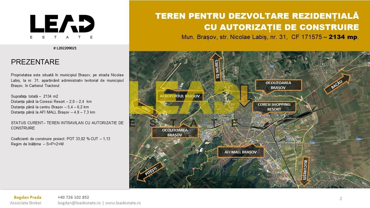 OPORTUNITATE INVESTITIE LOCUINTE COLECTIVE CU AUTORIZATIE DE CONSTRUIRE - Poză 2