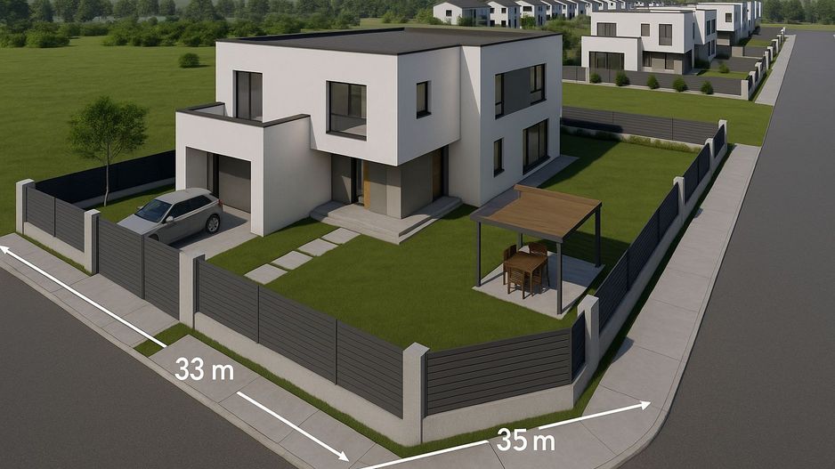 Teren de 800 mp în Mogoșoaia – deschidere 23 m, lângă pădure și lac - Poză 3