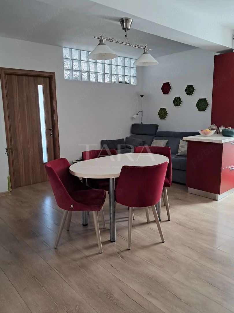 Apartament 3 camere + balcon 10 mp, mobilat și utilat, zona Vivo. - Poză 2