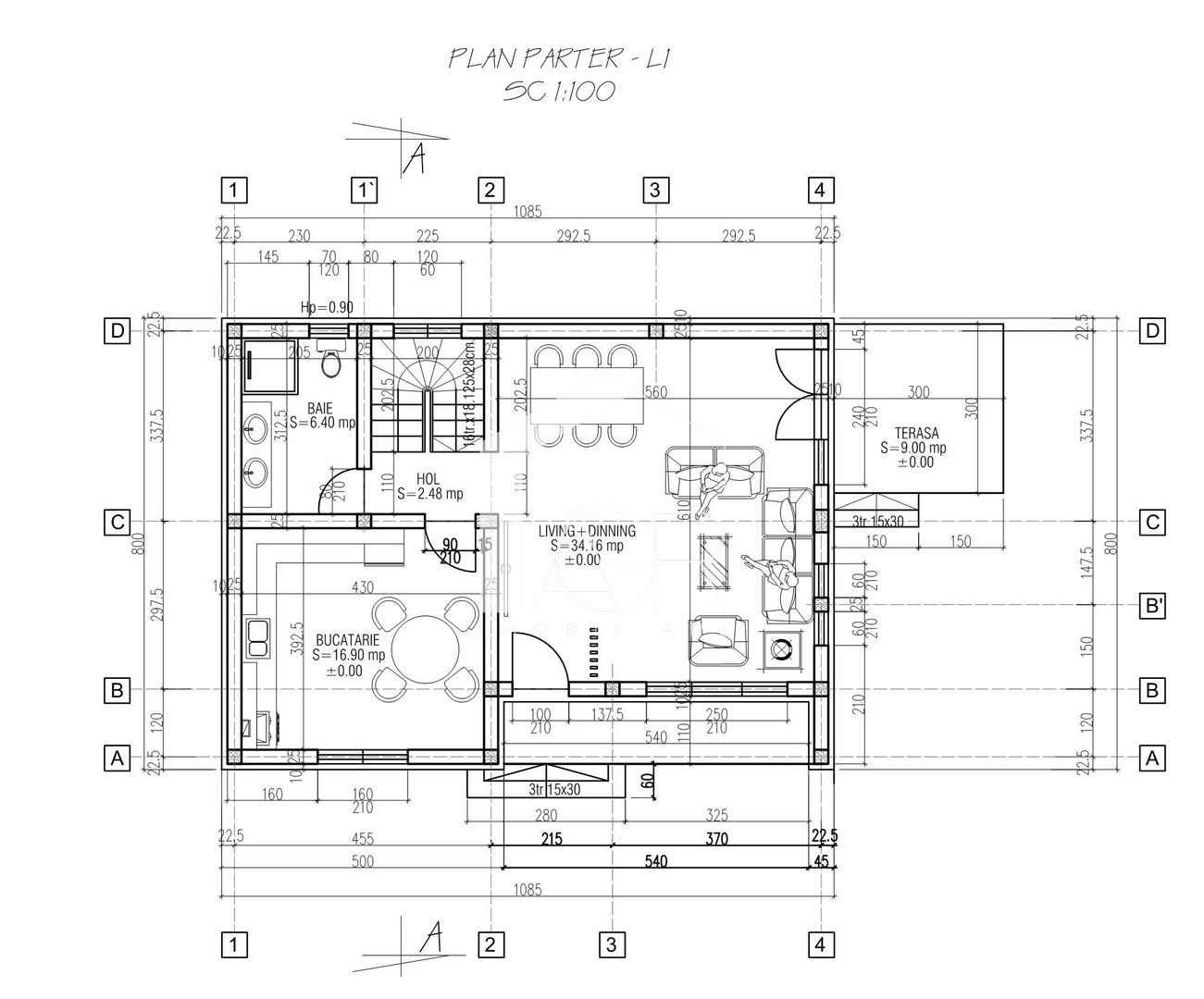 Vila P+1E, cu 4 camere, Paulesti - Poză 25