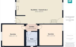 Casă individuală, 3 camere, 87 mp - Sânmartin - Poză 9