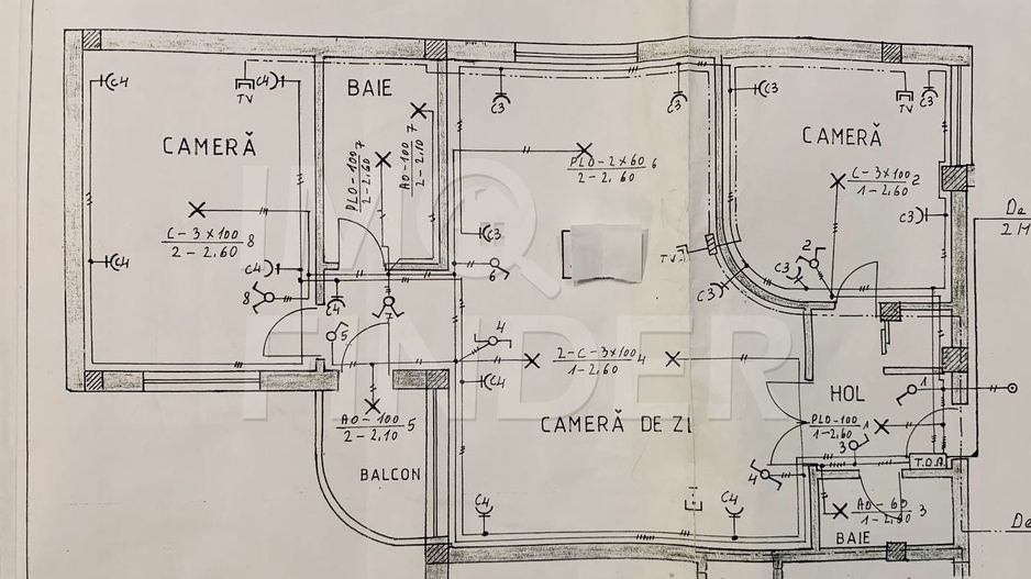 Apartament 3 camere, 93 mp, garaj subteran, etaj 2/3, zona Alverna - Poză 2