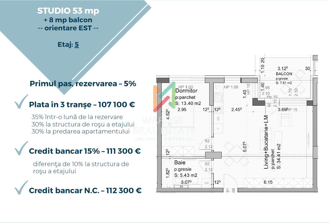 2 Camere | Studio | 0% Comision | Tractorul | 2026-2027 - Poză 13