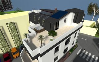 PENTHOUSE la etajul 3 cu 2 locuri de parcare si terasa de 65 mp - Poză 3
