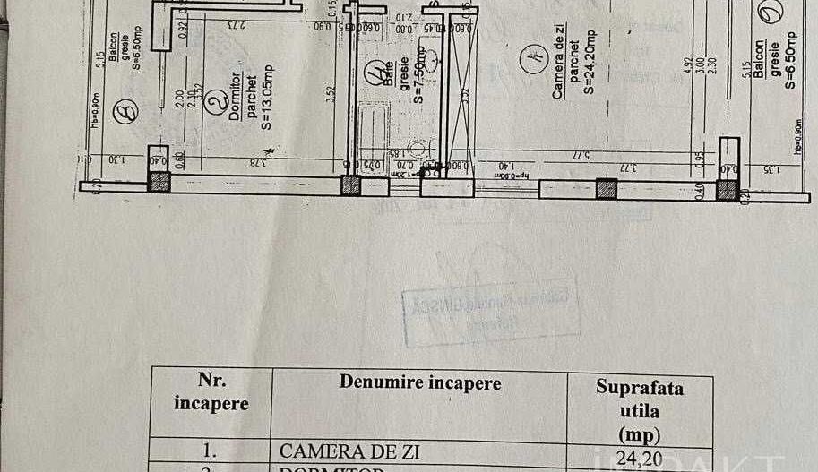 Apartament frumos cu 2 camere, 65 mp, cartier Zorilor! - Poză 6