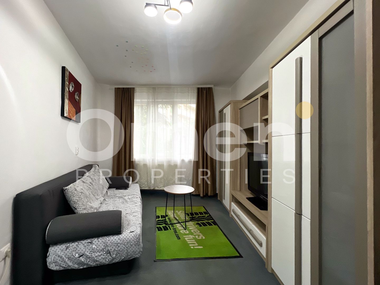 Apartament cu 1 cameră de inchiriat | 250 de euro | 38mp | Strada Olteniei. - Poză 1