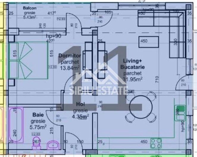 Apartament 2 camere Selimbar NOU - Poză 8
