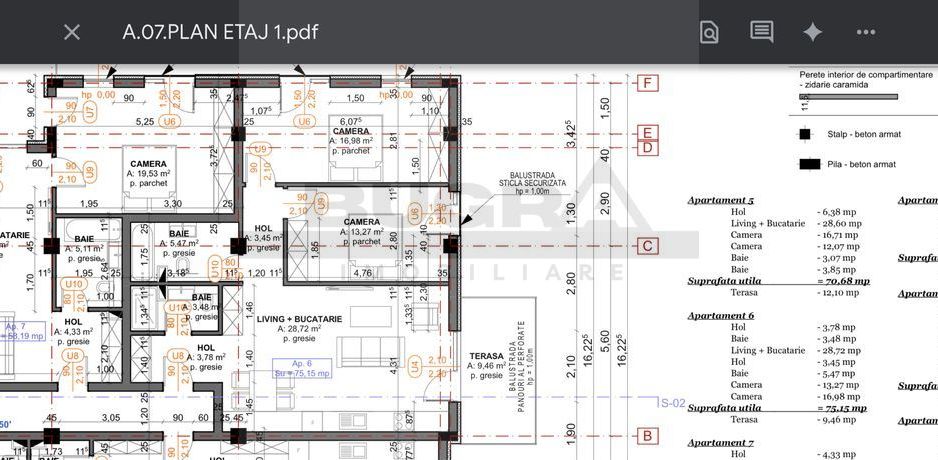 Apartament 3 camere, 2 bai, 75 mp+ terasa, etaj intermediar, zona Iris - Poză 7