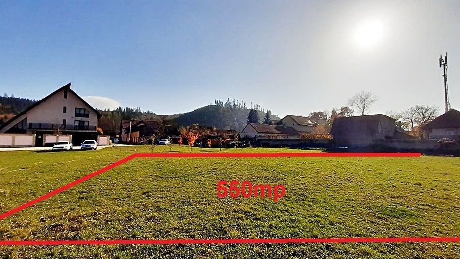 Cristian, teren 550mp, intre case, 80 euro/mp - Poză 3