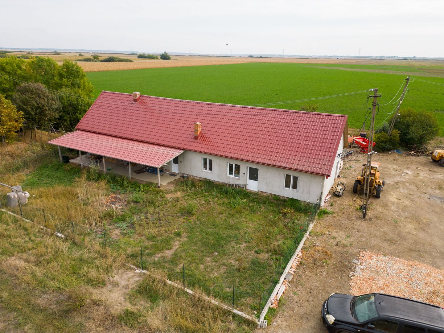 Teren 13.418 mp intravilan cu casă și 2 iazuri - Poză 4