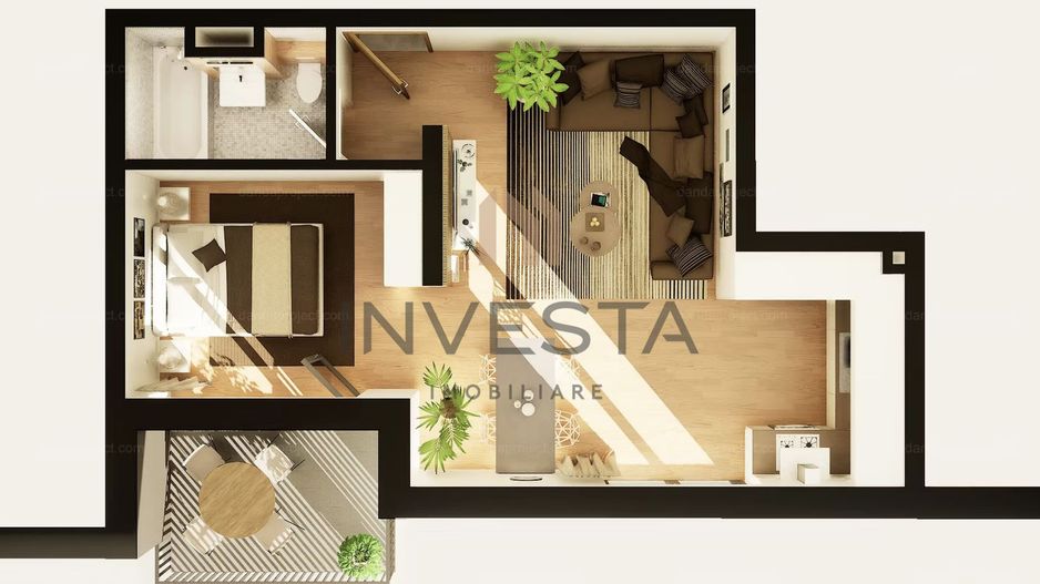 Apartament luminos | Complex Premium | Intre Lacuri | View deschis! - Schiță 9
