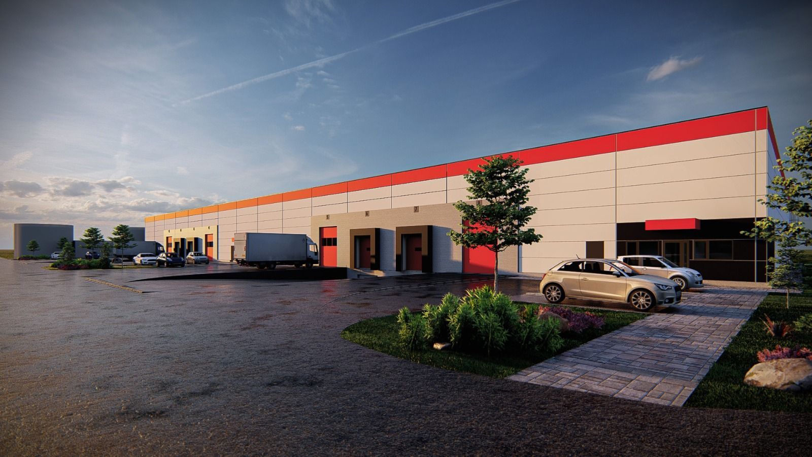 Hală nouă clasa A în parc industrial Arad - Poză 9