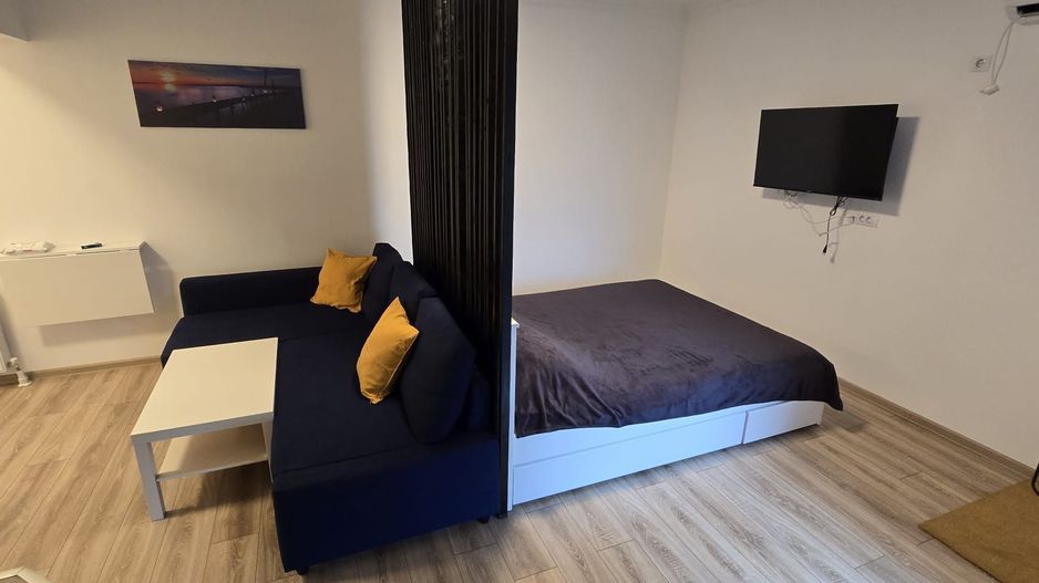 Studio modern de închiriat în Solid Butoaie – vedere la lac, parcare - Poză 3