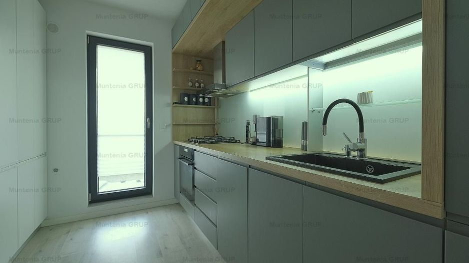 PIPERA LAKE, apartament 3 camere PARTER / 7 cu 41 mp. gradina si parcare - Poză 7