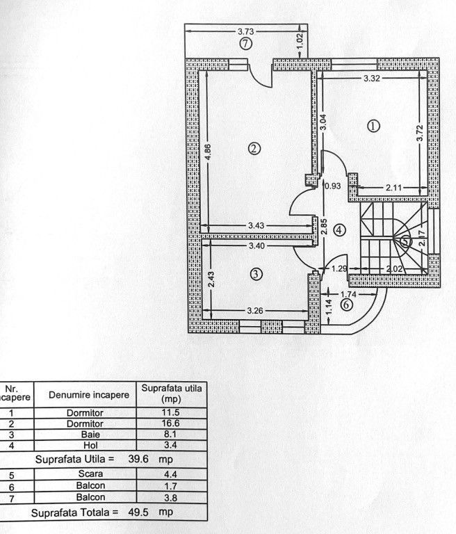 Sau/închiriez casa P+1E capătul Comunei Berceni Mănăstirea Sf. Treime - Poză 9