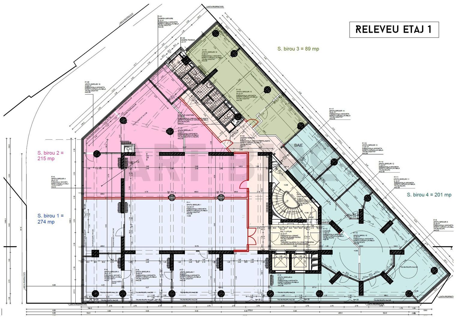 Zero comision, 89-578mp birou ulracentral, Universitate, 4 min [M] - Schiță 21