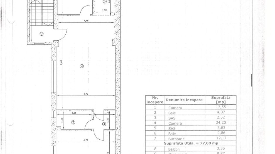 Apt premium utilat nou 2 dormitoare Dorobanti - Poză 13