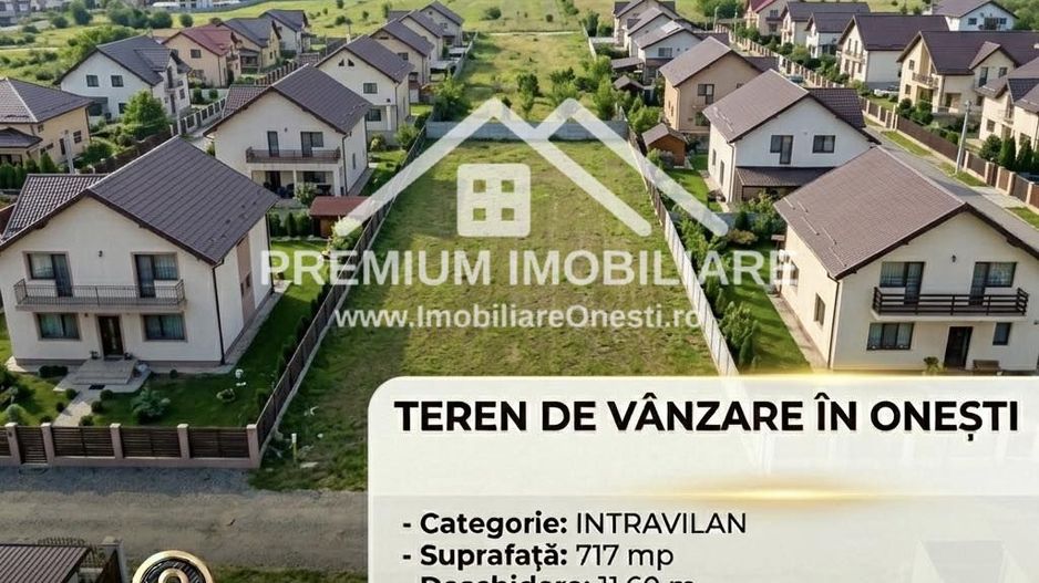 Teren intravilan de vanzare in Onesti - Poză 1