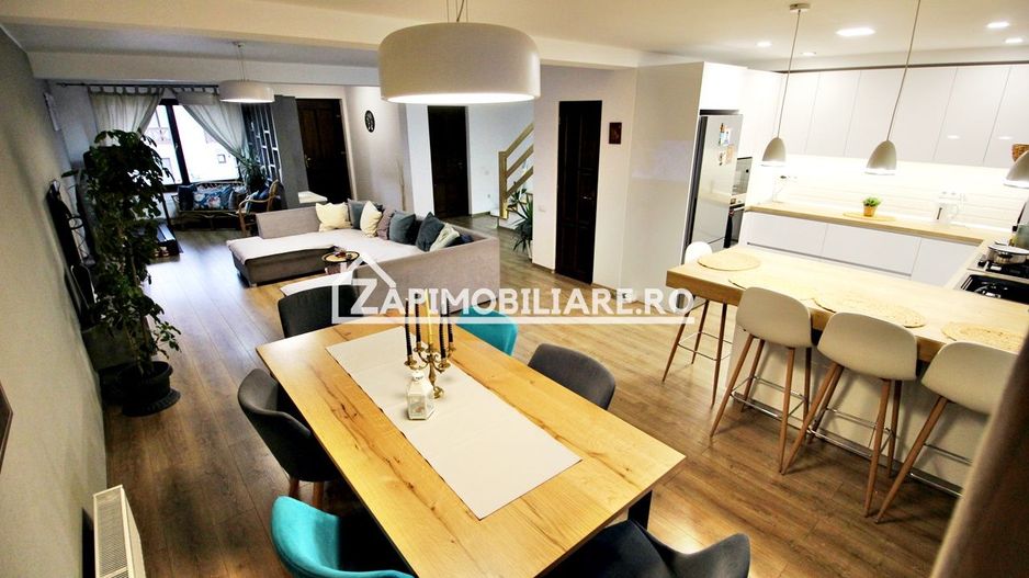 Casa 5 camere mobilată,D-P-E-M 200mp,300mp teren,schimb - Poză 1