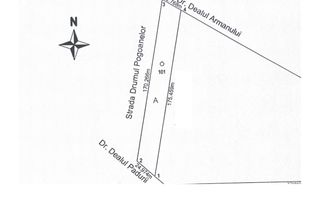 Teren 3.658 mp, deschidere la trei drumuri | Drumul Pogoanele - Schiță 2