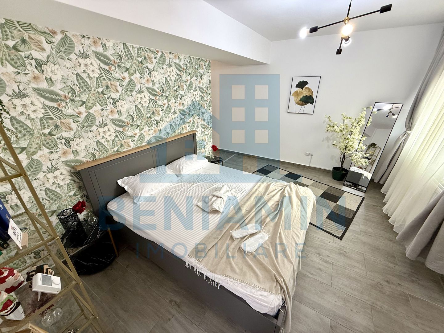 Garsoniera mobilata utilata bloc nou - investitie - Paltinis 30mp - Poză 1