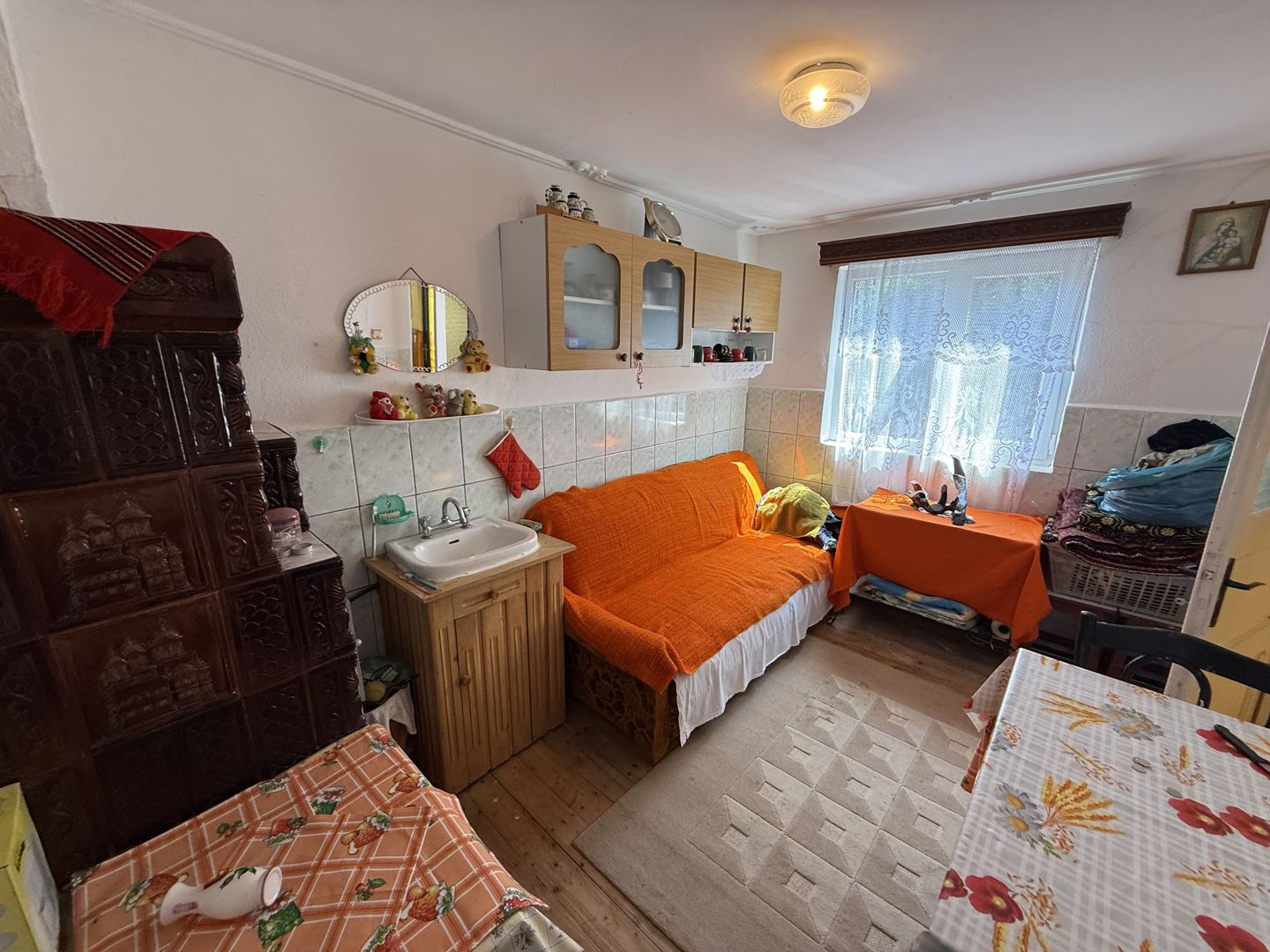Casă parter+mansarda 80 mp+ teren intravilan 476 mp Sotrile Prahova ! - Poză 7
