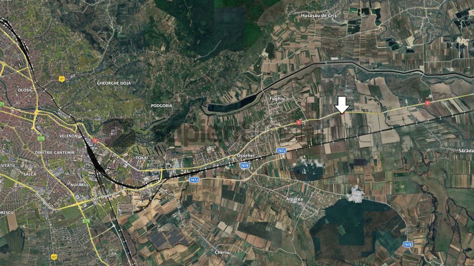 Sapient | Teren Investițional, E60 / DN1, Oșorhei - Schiță 5