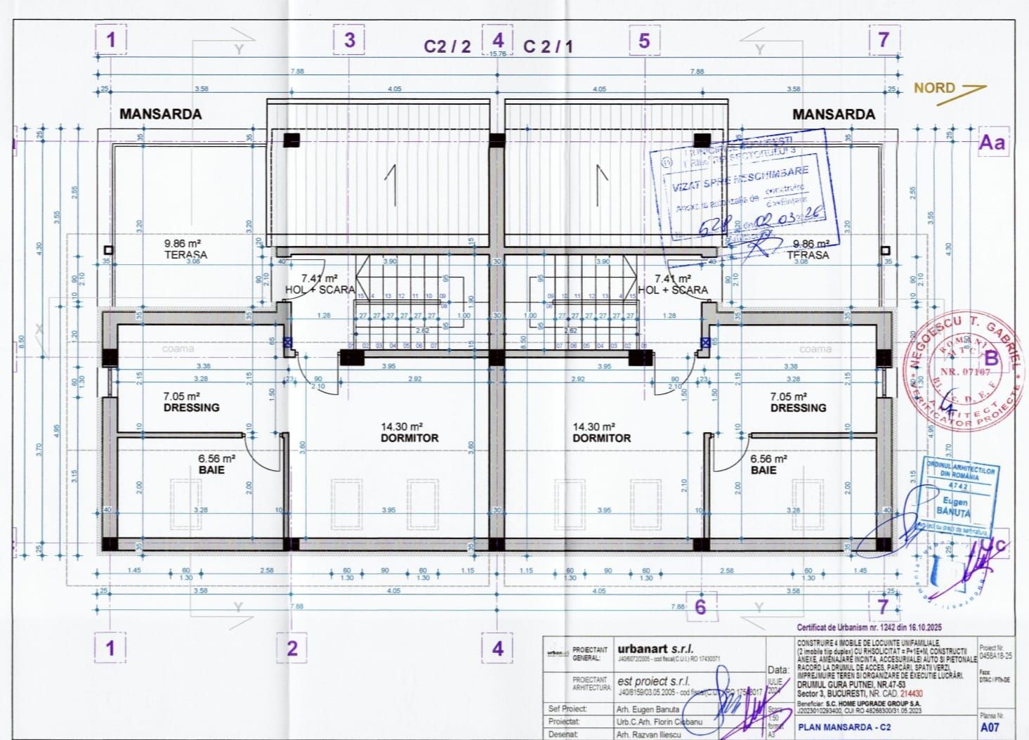 VILĂ DUPLEX - PARCUL TEILOR,1 DECEMBRIE / POMPA CALDURA,TRIPAN! - Poză 5