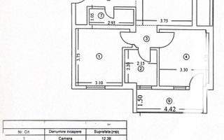 🏠 Apartament 3 cam, 70 MP, etaj 2/3, 2 parcări // 📍 Copou - Cuibul Verde - Poză 7