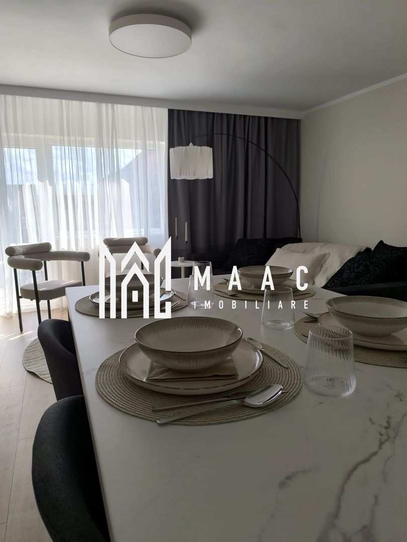 Apartament 2 camere semidecomandat | Ștrand, Sibiu | 70 mp, mobilat - Poză 1