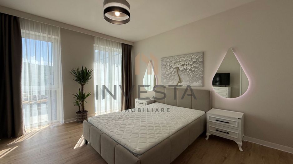 Apartament modern cu 2 camere, finisaje de lux, mobilat complet! - Poză 6